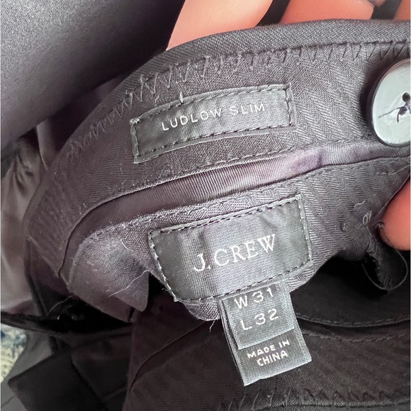 J Crew black tuxedo Ludlow Style size 36S - Picture 6 of 6